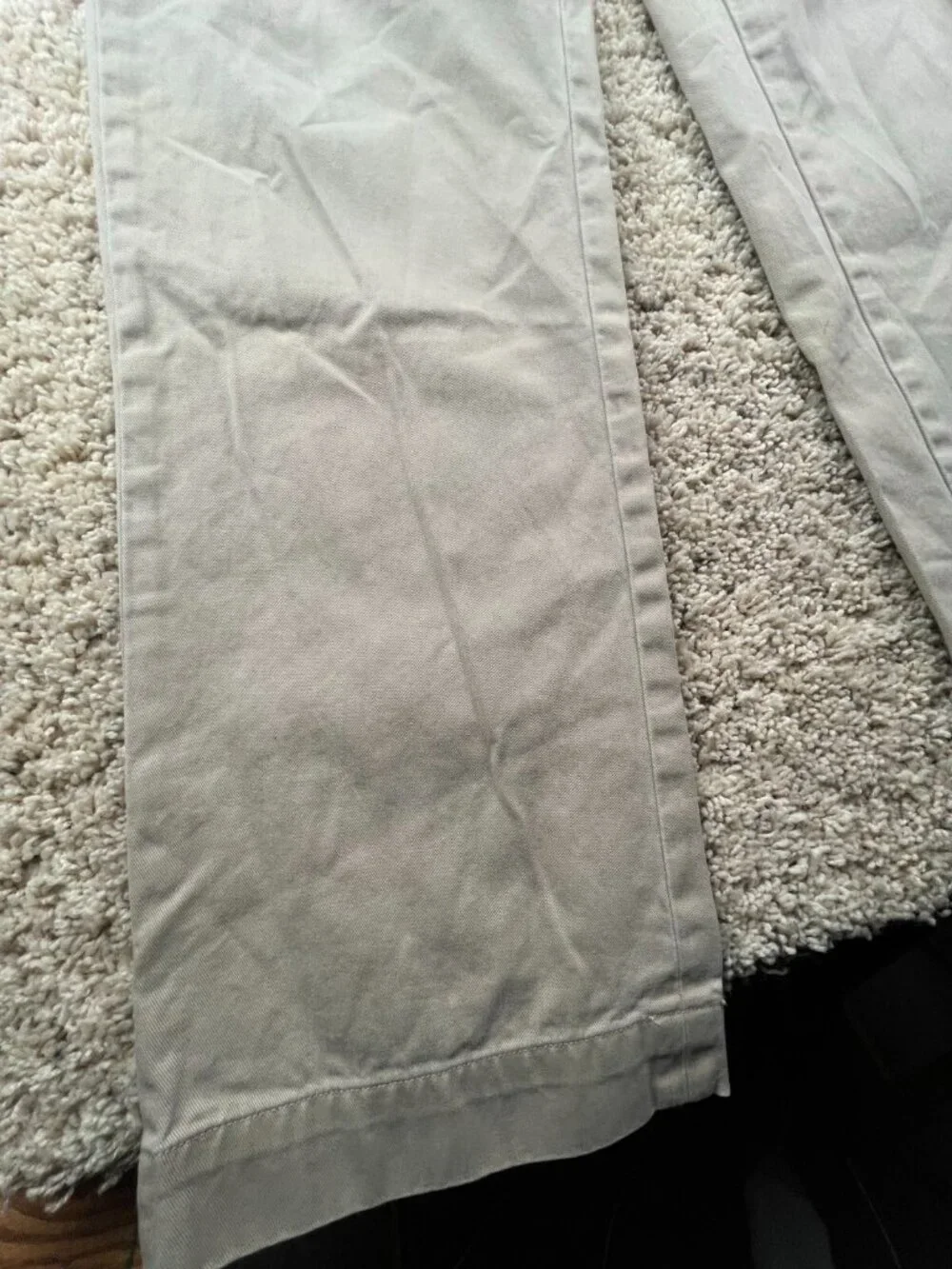 Polo Ralph Lauren 34x34 Khaki Flat Front Classic Fit Chino Pants Church BBQ